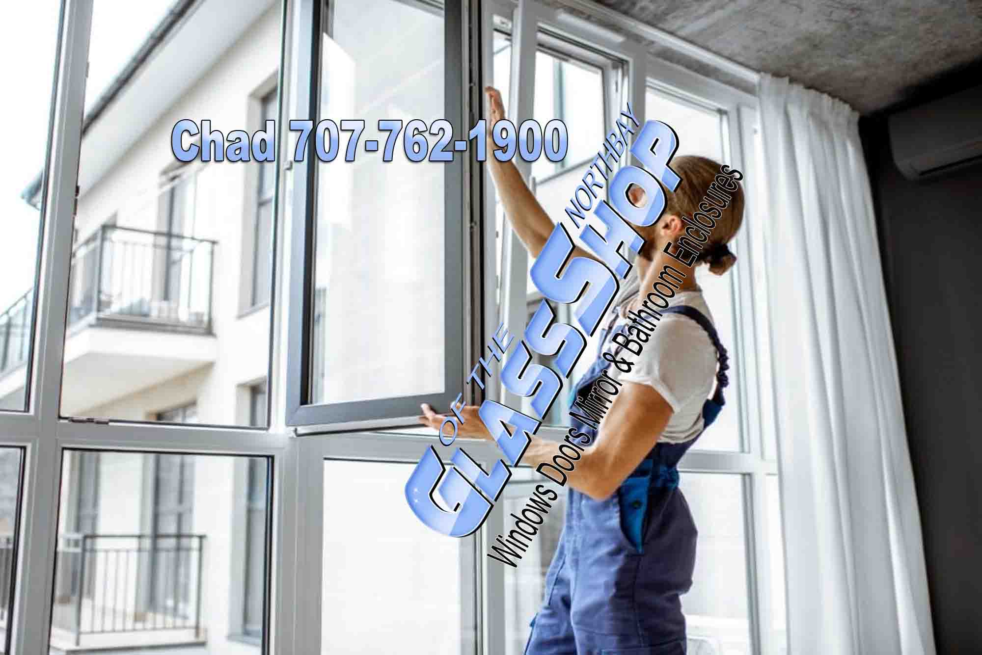 - GlassShop provides residential & commercial windows, doors & Mirror. Call Me "Chad" 707-762-1900